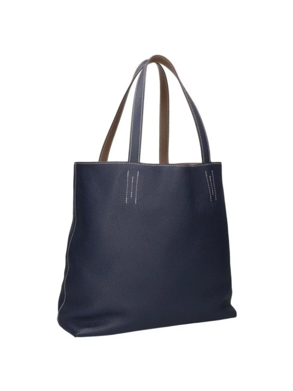 Hermes Double Sens 36 Reversible Leather Tote Bag 36
